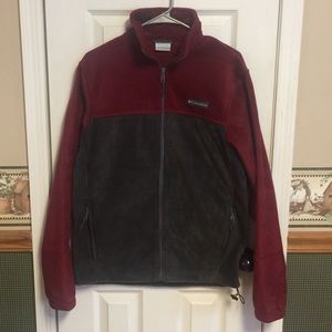 Men’s Columbia fleece jacket